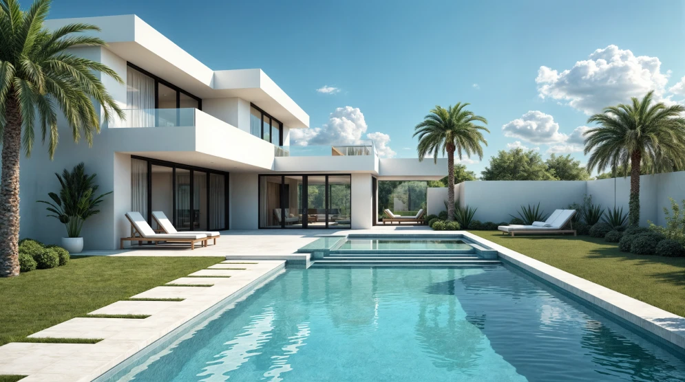 a_house_with_a_big_pool_plants_blue_sky_realism_cinematic_5fro1mbcdy1wpk8ijosv_2_enhanced_1x